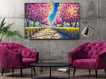 Obraz Maľované stromy